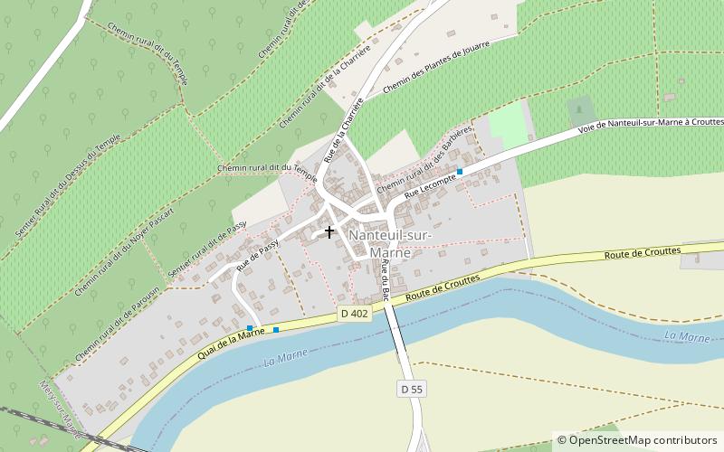 Nanteuil-sur-Marne location map