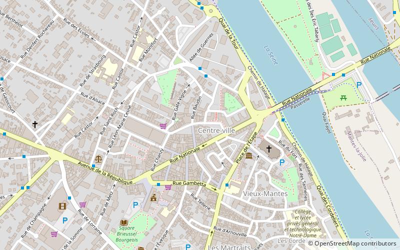 Tour Saint-Maclou location map