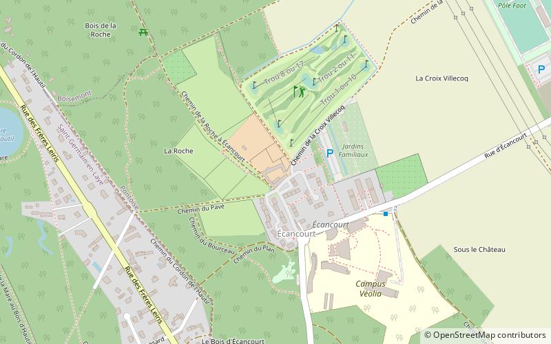 Ferme d'Ecancourt location map