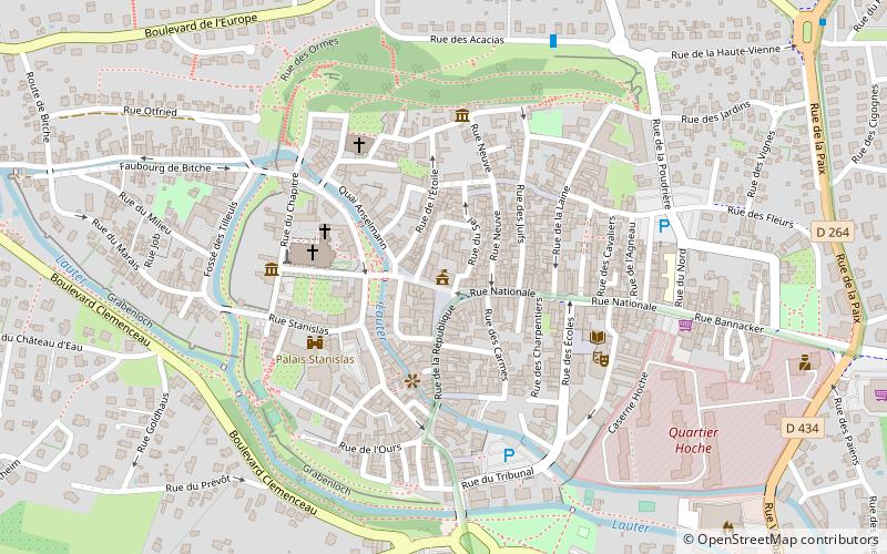 city hall wissembourg location map