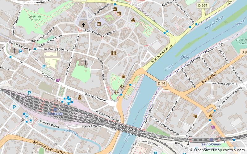 Musée Pissarro location map