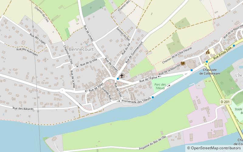 Saint-Ouen Church location map