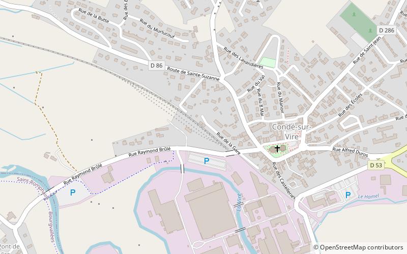 Vélorail location map