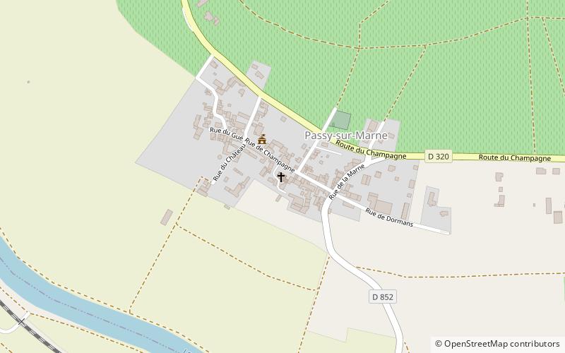 Église Saint-Éloi de Passy-sur-Marne location map