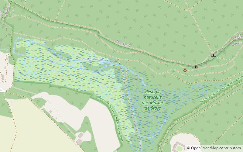 Réserve naturelle régionale du marais de Stors location map