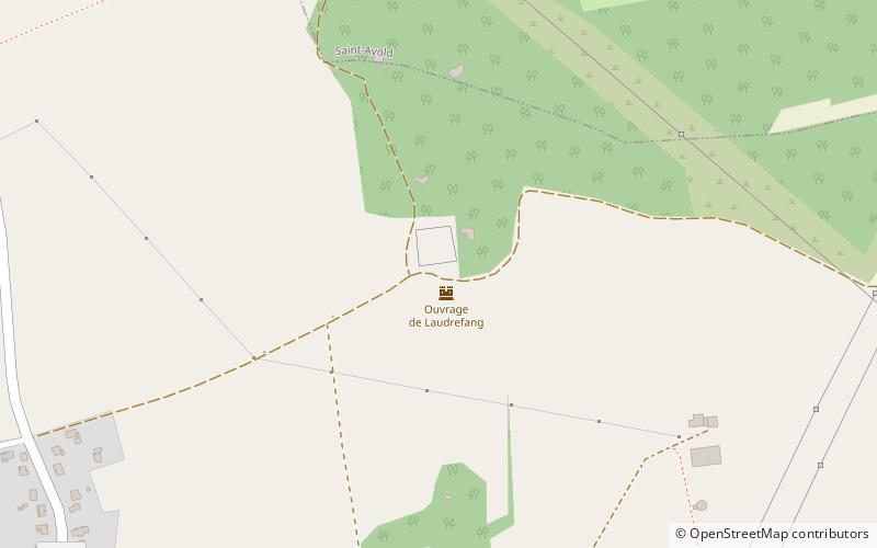 Ouvrage de Laudrefang location map
