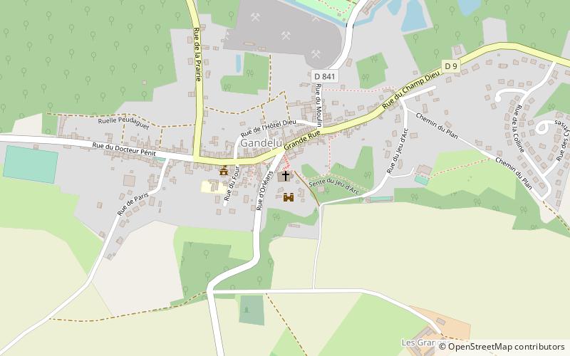 Saint-Rémy Church location map
