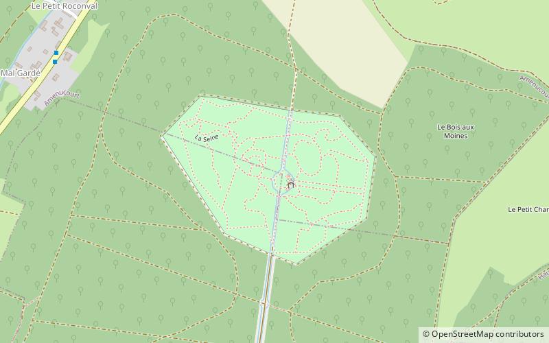 Arboretum de La Roche-Guyon location map
