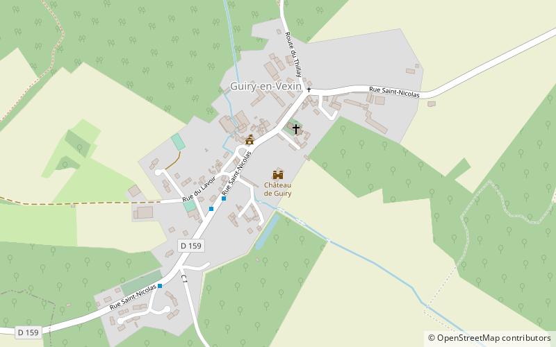 Schloss Guiry location map