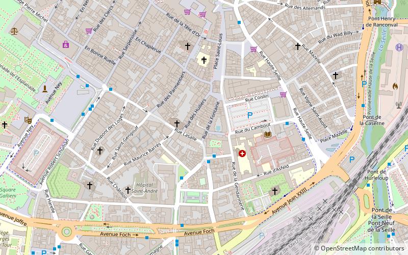 Hôtel de Heu location map