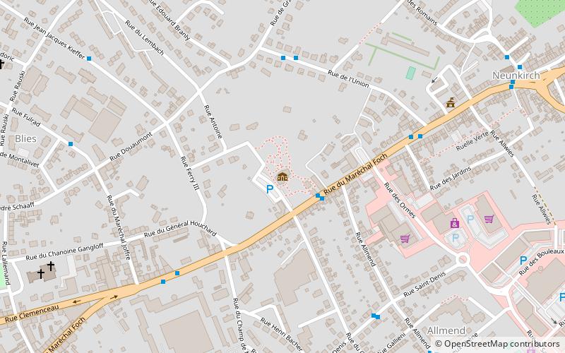 Communauté d'Agglomération Sarreguemines Confluences location map