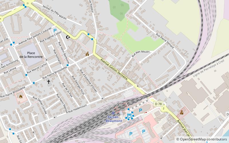 Persan optic location map