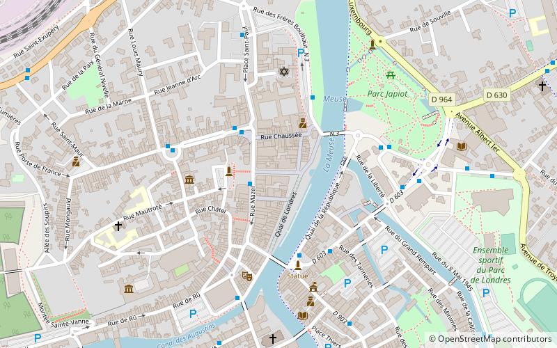 avenue de la victoire verdun location map