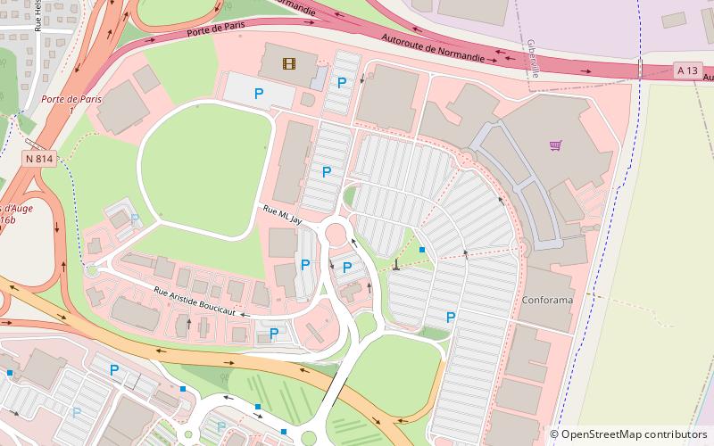 Mondeville 2 location map