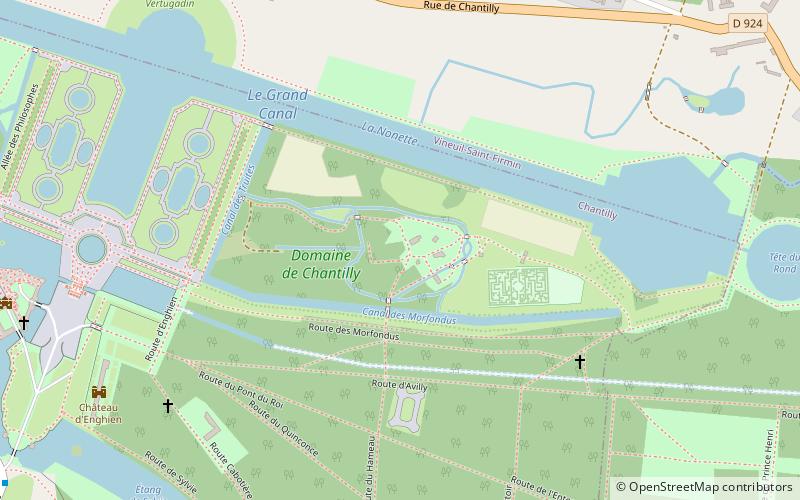 Hameau de Chantilly location map