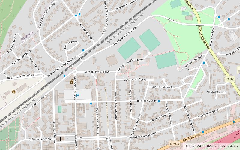 Puits Sainte-Marthe location map