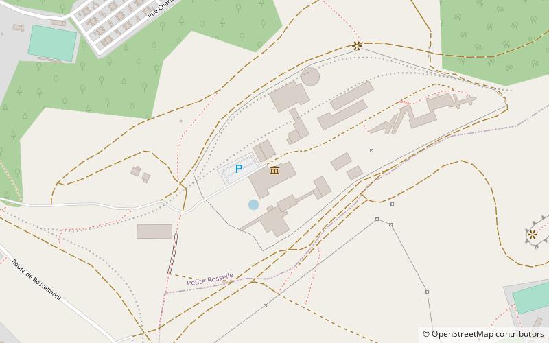 La Mine, musée du carreau Wendel location map