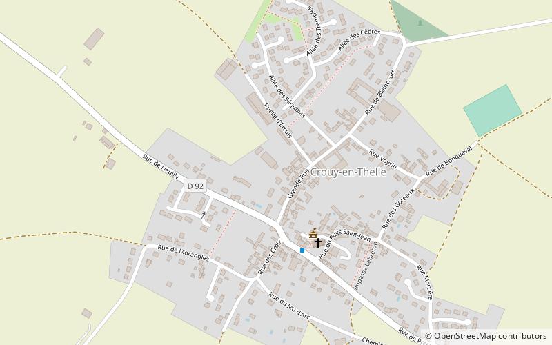 Crouy-en-Thelle location map