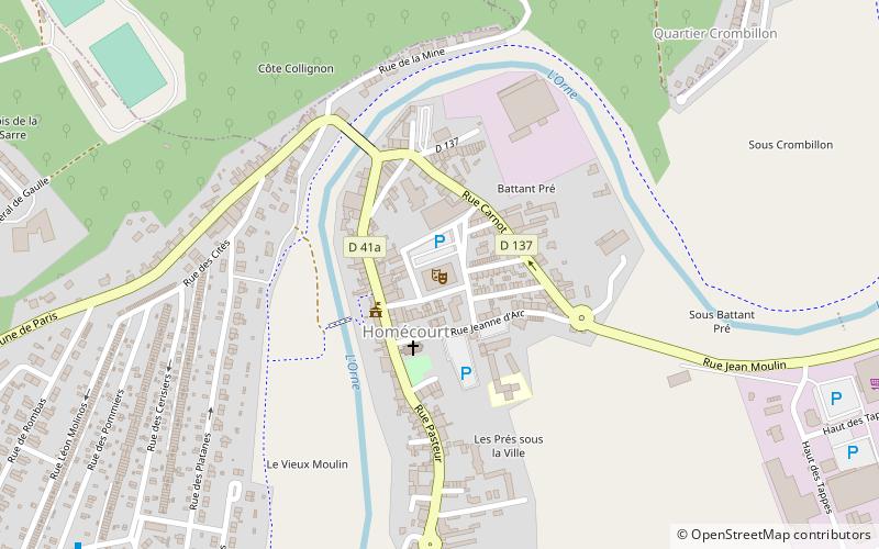 Centre culturel Picasso location map