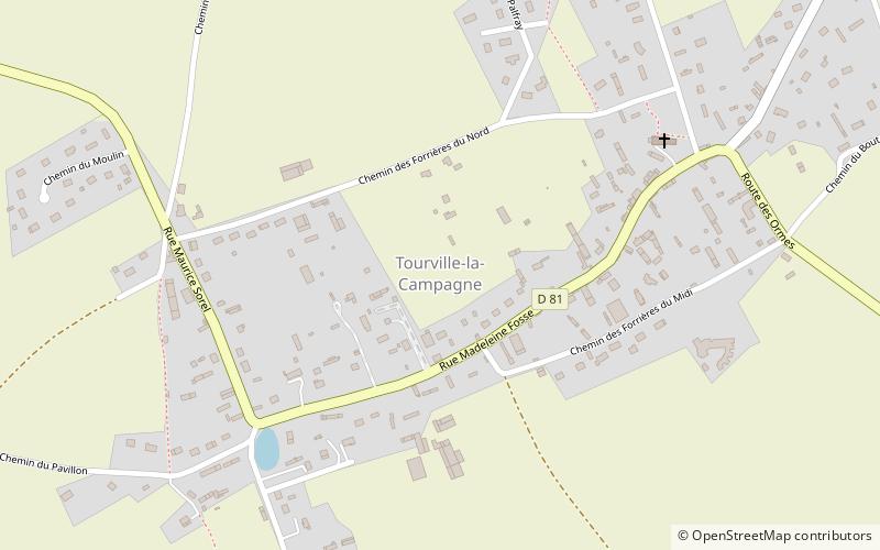 Tourville-la-Campagne location map