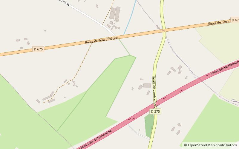 Annebault location map