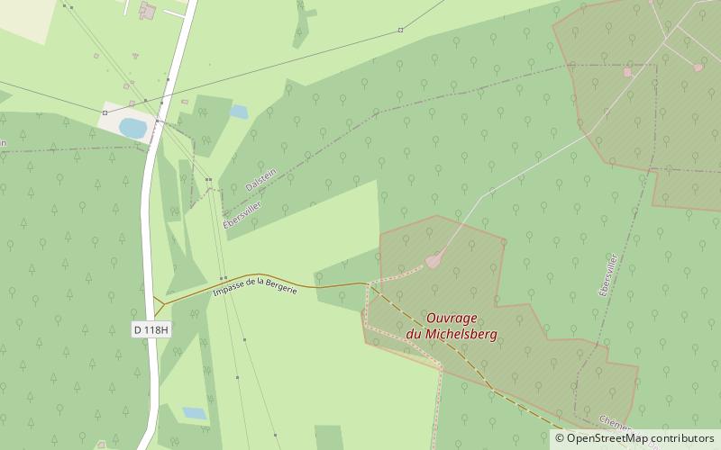 Ouvrage du Michelsberg location map