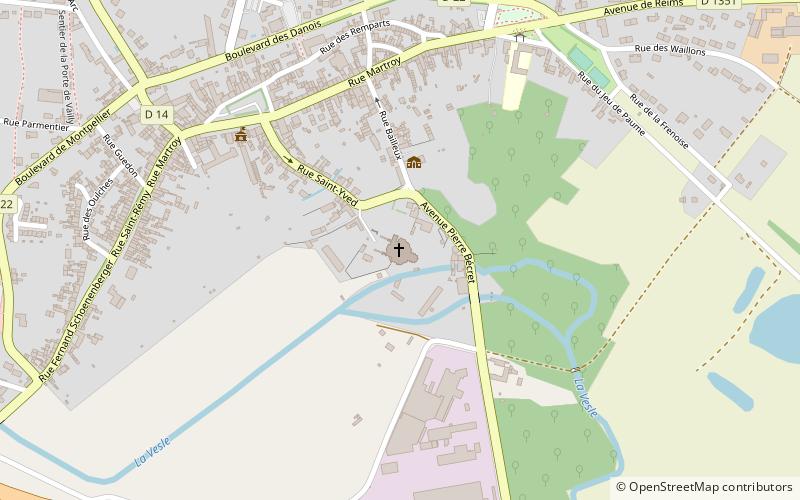 Saint-Yved de Braine location map