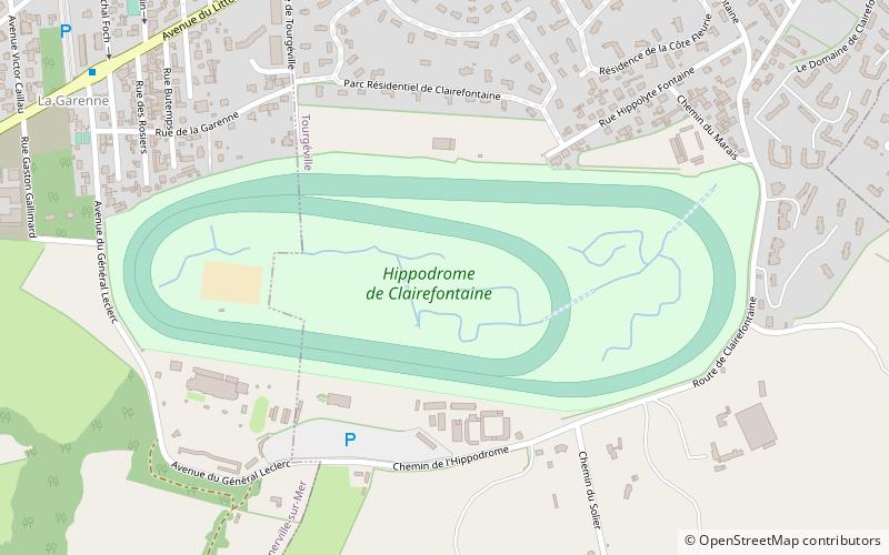 Hippodrome de Clairefontaine location map