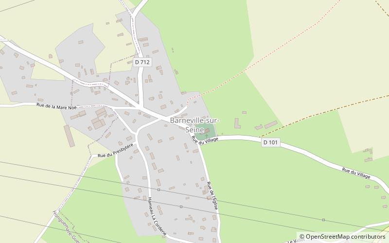 Barneville-sur-Seine location map