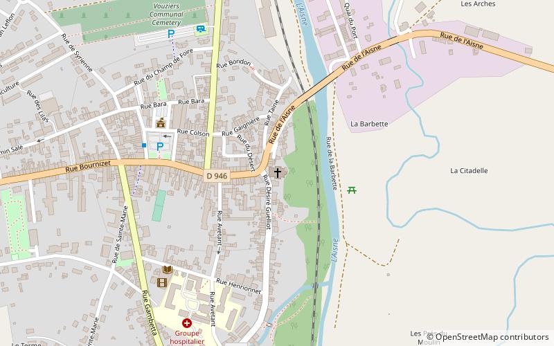 Église Saint-Maurille de Vouziers location map