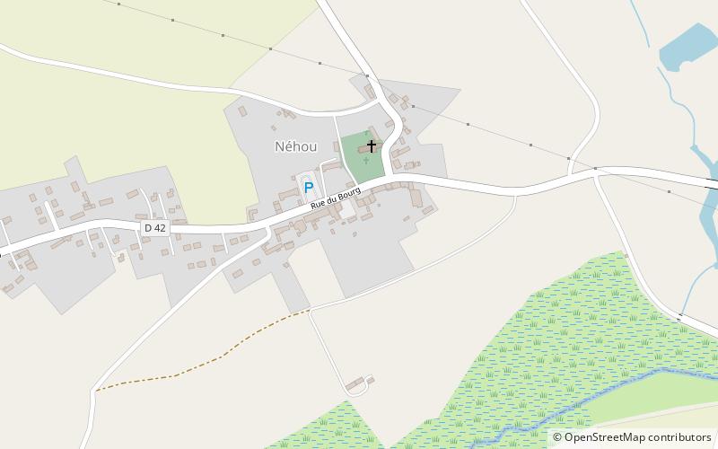 Néhou location map