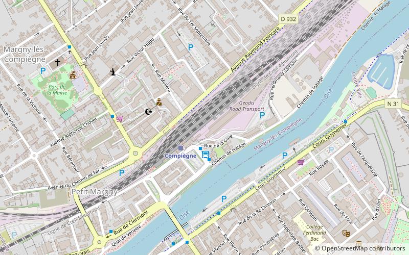 Quai des Déportés location map