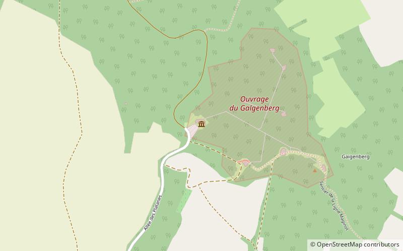 Ouvrage du Galgenberg location map