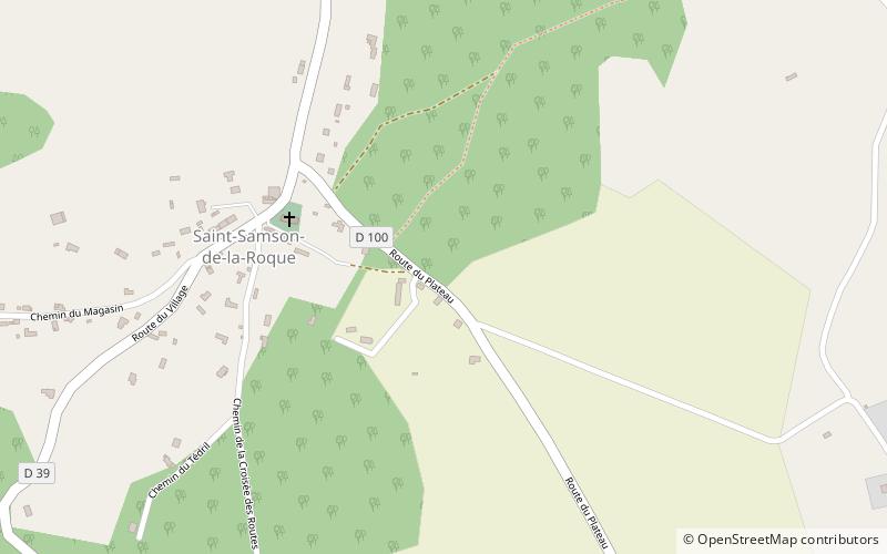 Saint-Samson-de-la-Roque location map