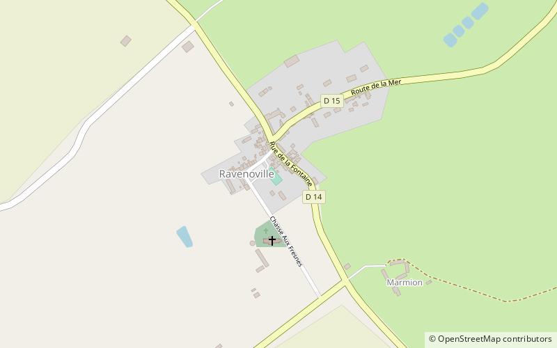 Ravenoville location map