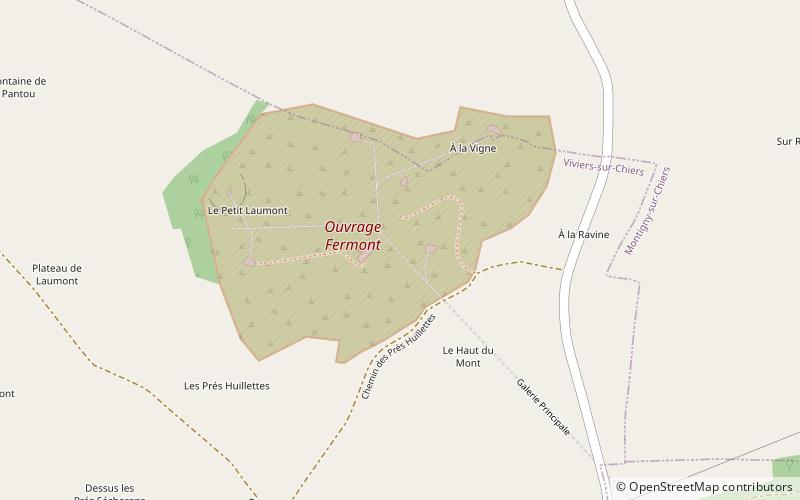 Ouvrage Fermont location map