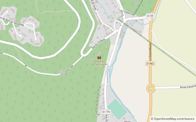 Château de Tancarville location map