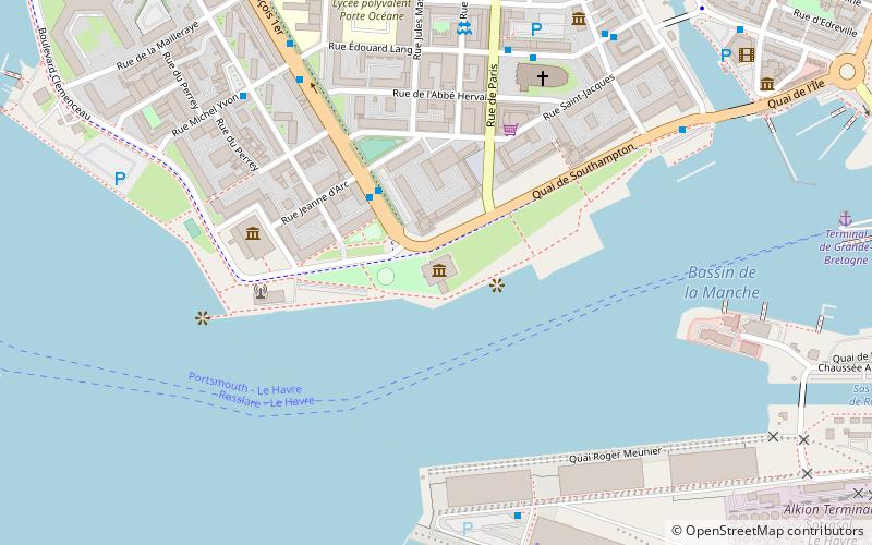 port center haropa place le havre location map