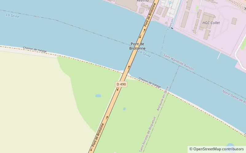 Pont de Brotonne location map