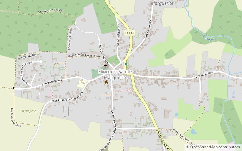 Élincourt-Sainte-Marguerite location map