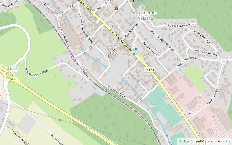 Gruchet-le-Valasse location map