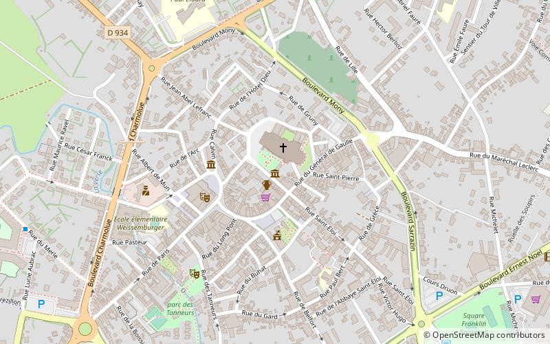 Musée du Noyonnais location map