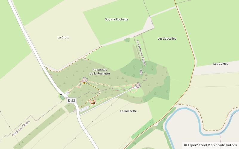 Ouvrage La Ferté location map