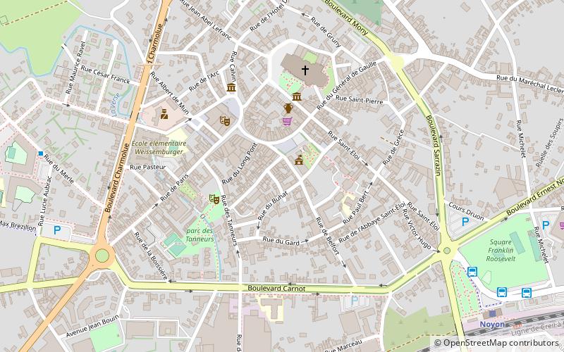 Diocèse de Noyon location map