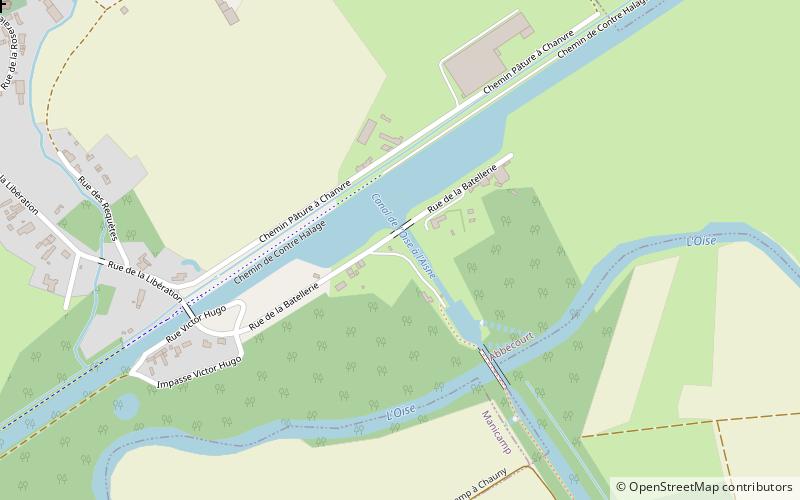 Canal de l’Oise à l’Aisne location map