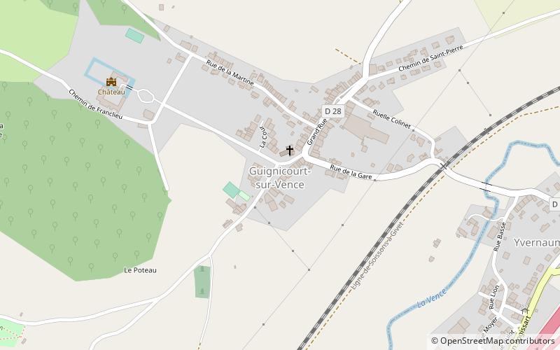 Guignicourt-sur-Vence location map