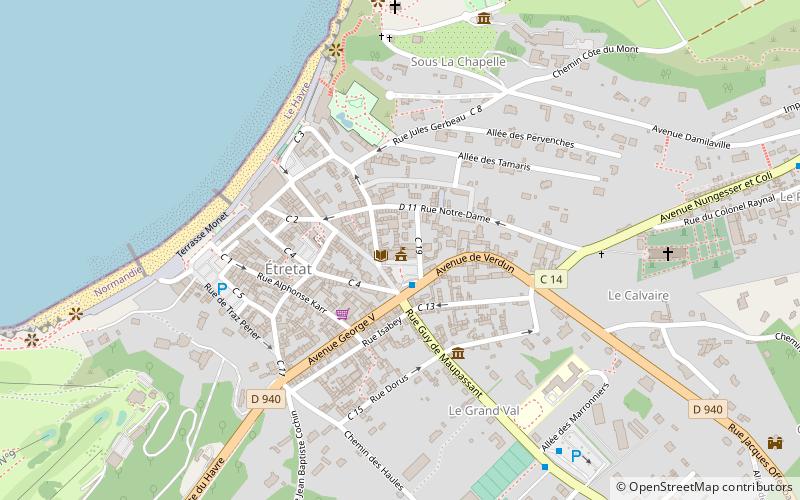 mairie detretat location map