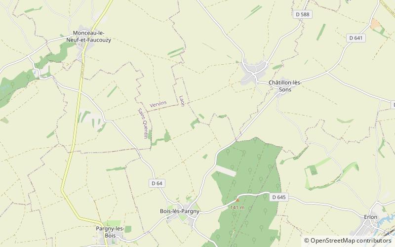 Verziau de Gargantua location map