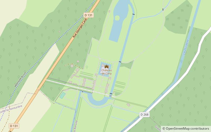Schloss Cany location map