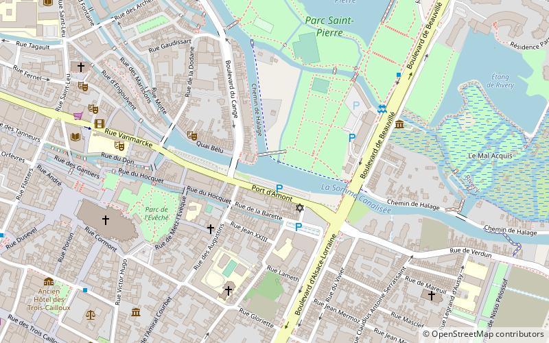 Halte nautique d'Amiens location map